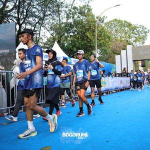 Race photo from BOGORUN 2026