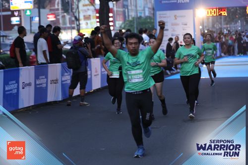 Race photo from SERPONG WARRIOR CHALLENGE RUN