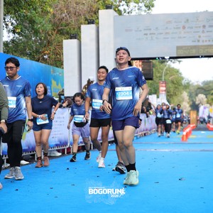 Race photo from BOGORUN 2026