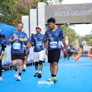 Race photo from BOGORUN 2026