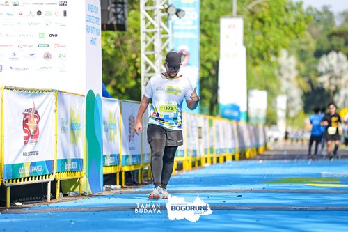 Race photo from Taman Budaya x BOGORUN 2025