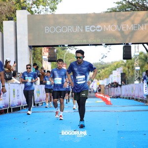 Race photo from BOGORUN 2026