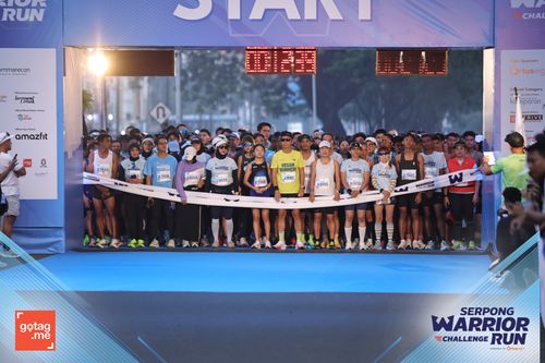 Race photo from SERPONG WARRIOR CHALLENGE RUN