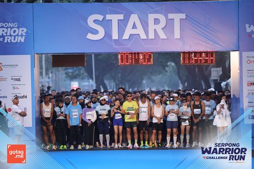 Race photo from SERPONG WARRIOR CHALLENGE RUN