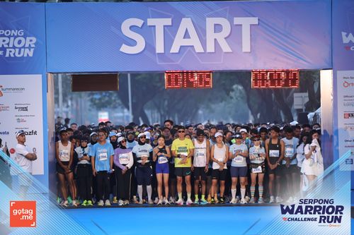Race photo from SERPONG WARRIOR CHALLENGE RUN