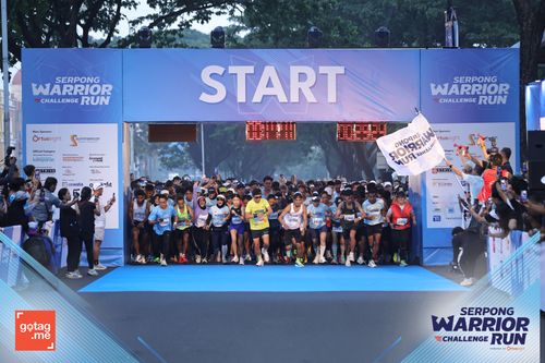 Race photo from SERPONG WARRIOR CHALLENGE RUN