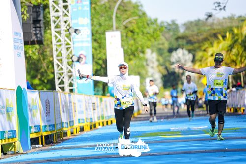 Race photo from Taman Budaya x BOGORUN 2025