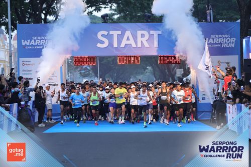 Race photo from SERPONG WARRIOR CHALLENGE RUN