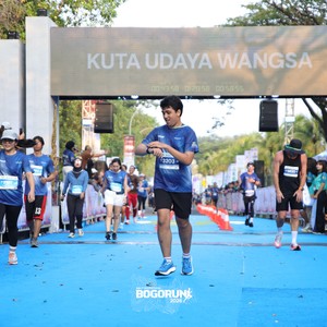 Race photo from BOGORUN 2026