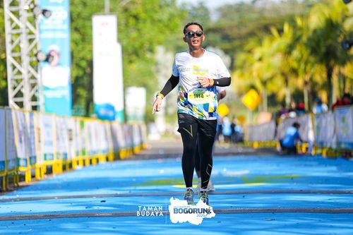 Race photo from Taman Budaya x BOGORUN 2025