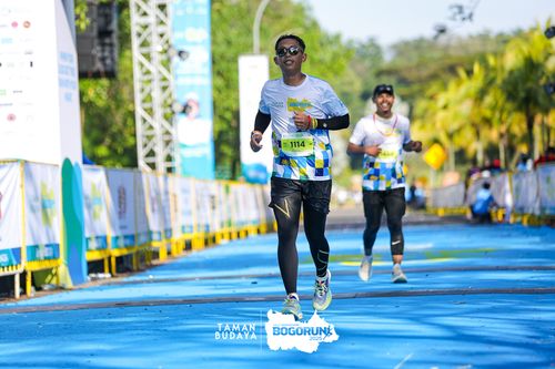 Race photo from Taman Budaya x BOGORUN 2025