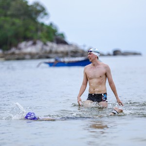 Race photo from Belitung Multisport Festival