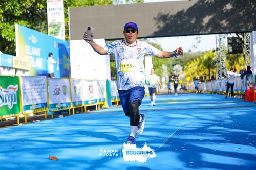 Race photo from Taman Budaya x BOGORUN 2025