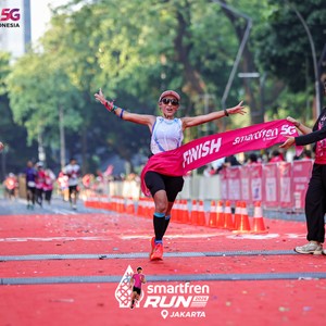 Race photo from SMARTFREN RUN 2026