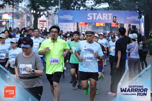 Race photo from SERPONG WARRIOR CHALLENGE RUN