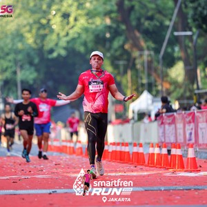 Race photo from SMARTFREN RUN 2026