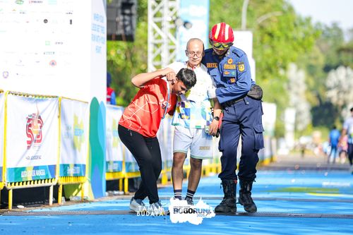 Race photo from Taman Budaya x BOGORUN 2025