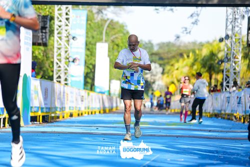Race photo from Taman Budaya x BOGORUN 2025