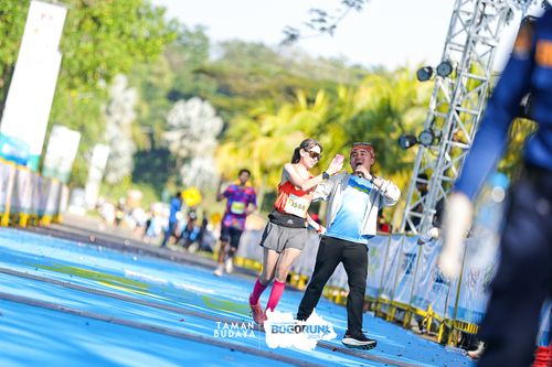 Race photo from Taman Budaya x BOGORUN 2025
