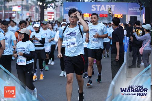Race photo from SERPONG WARRIOR CHALLENGE RUN