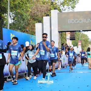 Race photo from BOGORUN 2026