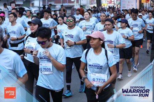 Race photo from SERPONG WARRIOR CHALLENGE RUN