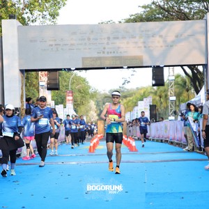 Race photo from BOGORUN 2026