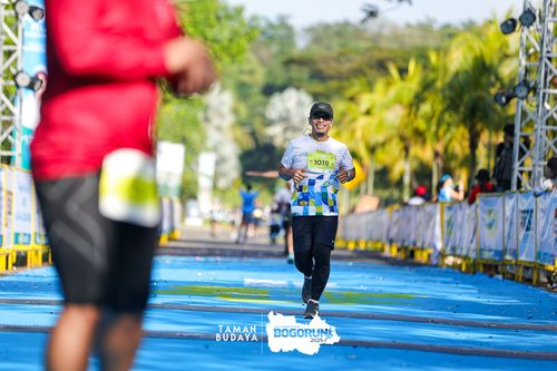 Race photo from Taman Budaya x BOGORUN 2025