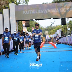 Race photo from BOGORUN 2026