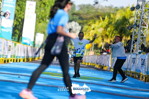 Race photo from Taman Budaya x BOGORUN 2025