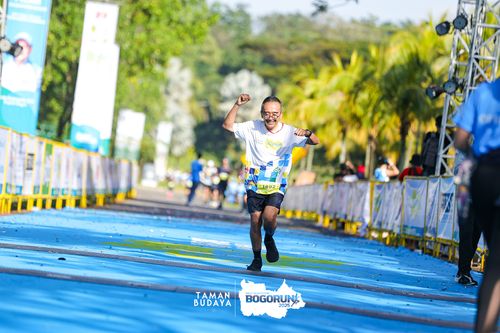 Race photo from Taman Budaya x BOGORUN 2025