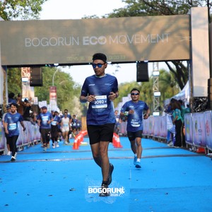 Race photo from BOGORUN 2026