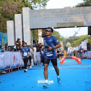 Race photo from BOGORUN 2026