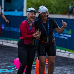Race photo from Belitung Multisport Festival