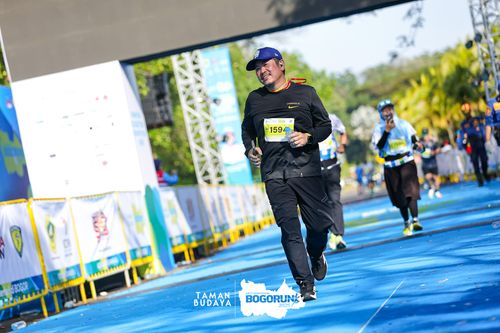 Race photo from Taman Budaya x BOGORUN 2025