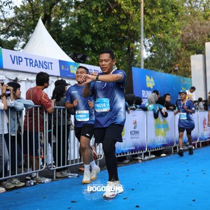 Race photo from BOGORUN 2026