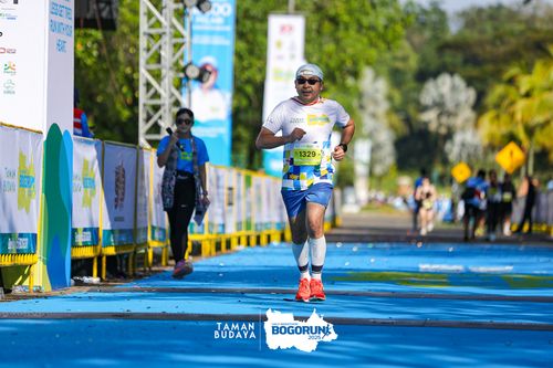 Race photo from Taman Budaya x BOGORUN 2025