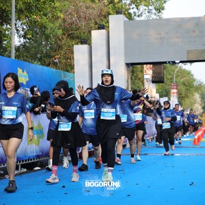Race photo from BOGORUN 2026