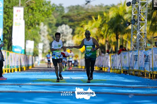 Race photo from Taman Budaya x BOGORUN 2025
