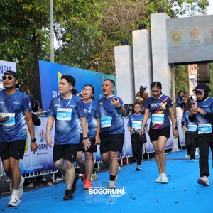 Race photo from BOGORUN 2026
