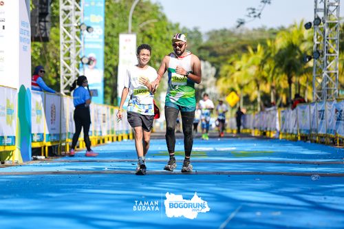 Race photo from Taman Budaya x BOGORUN 2025