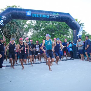 Race photo from Belitung Multisport Festival