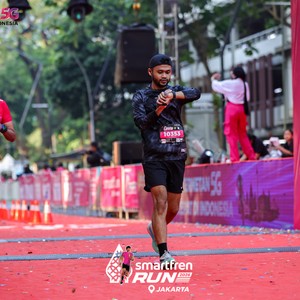 Race photo from SMARTFREN RUN 2026