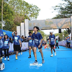 Race photo from BOGORUN 2026