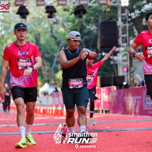 Race photo from SMARTFREN RUN 2026