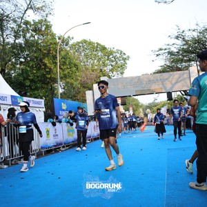 Race photo from BOGORUN 2026