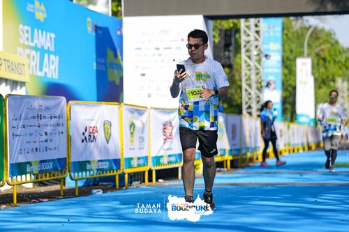 Race photo from Taman Budaya x BOGORUN 2025