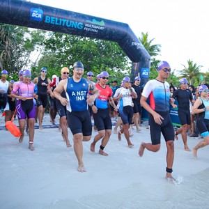 Race photo from Belitung Multisport Festival