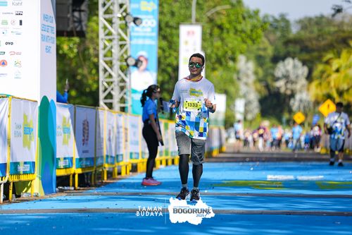 Race photo from Taman Budaya x BOGORUN 2025