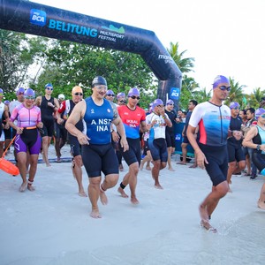 Race photo from Belitung Multisport Festival